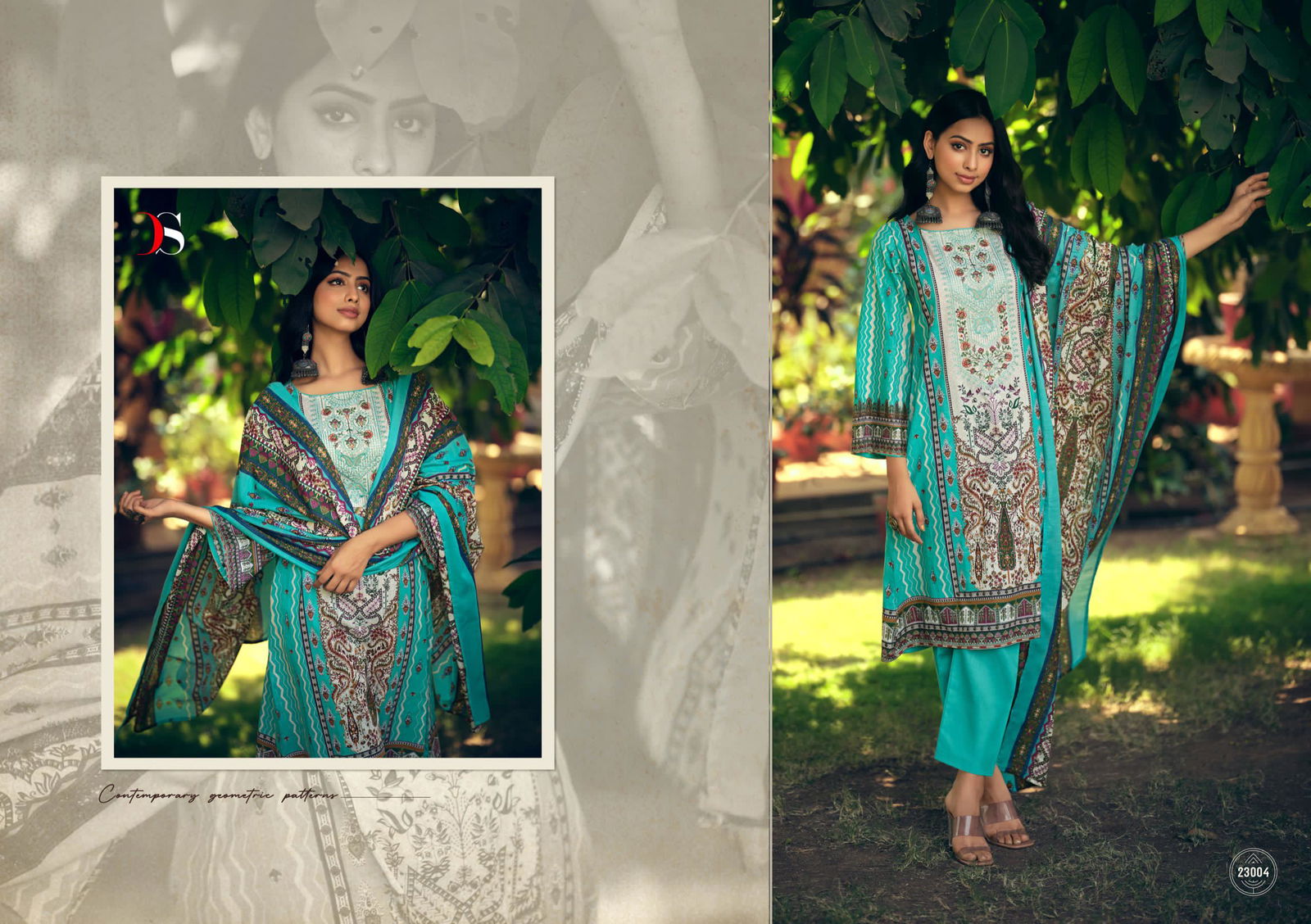 Signature By Deepsy Embroidered Printed Cotton Pakistani Suits Wholesale Shop In Surat